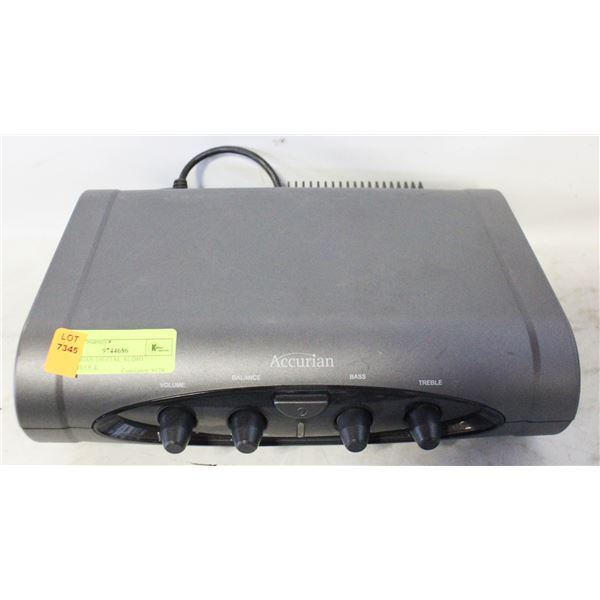 ACCURIAN DIGITAL AUDIO RECEIVER &