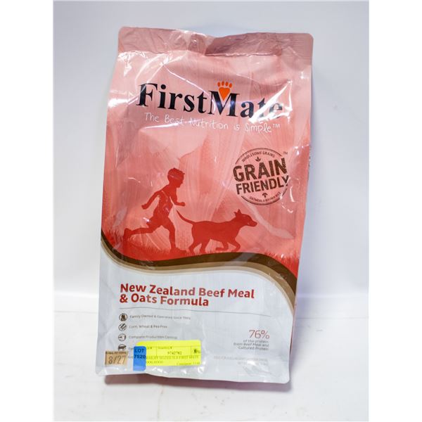 BAILIFF SEIZED 5LB FIRST MATE DOG FOOD