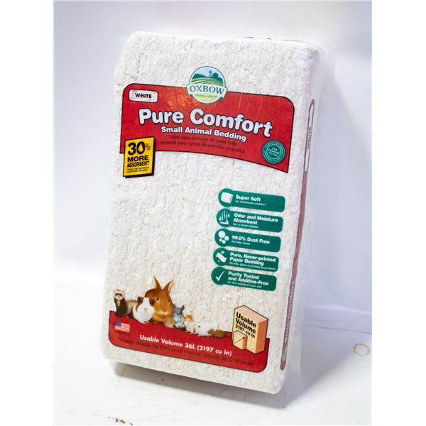 BAILIFF SEIZED:36L OXBOW PURE COMFORT SMALL ANIMAL