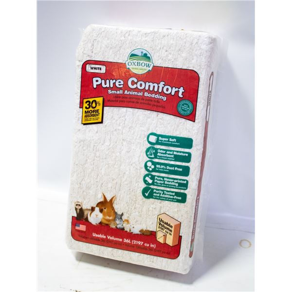 BAILIFF SEIZED:36L OXBOW PURE COMFORT SMALL ANIMAL