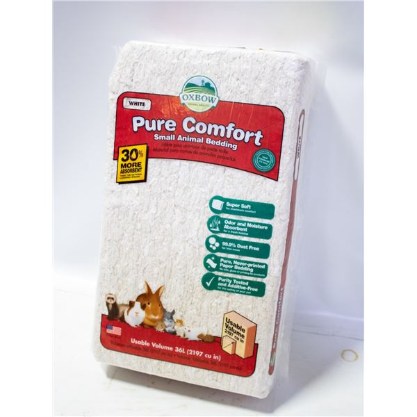 BAILIFF SEIZED:36L OXBOW PURE COMFORT SMALL ANIMAL