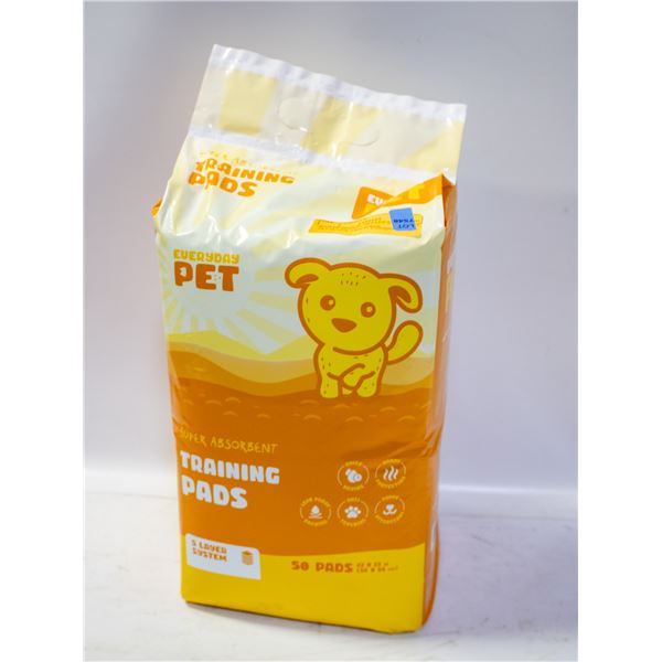 BAILFF SEIZED: 50 PADS EVERYDAY PET SUPER ABSORBEN