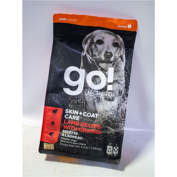 BAILIFF SEIZED: 3.5LB GO! SOLUTIONS SKIN & COAT