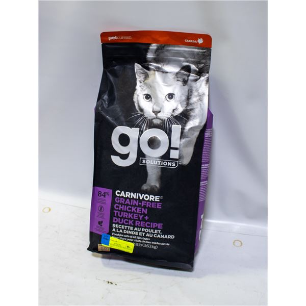 BAILIFF SEIZED 8LB GO! SOLUTIONS CARNIVORE