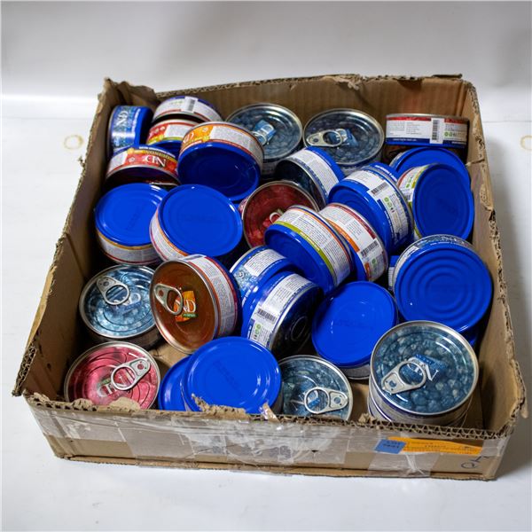 BAILIFF SEIZED: LOT OF ASSORTED N&D WET CAT FOOD