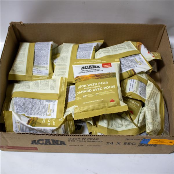 BAILIFF SEIZED: SAMPLES OF ACANA LIMITED