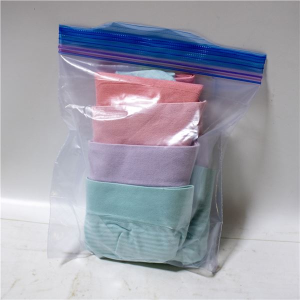 NEW 4 PACK JONES WOMEN'S SEAMLESS BRIEF SIZE M