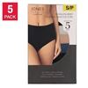 Image 1 : NEW 5 PACK JONES WOMEN'S SEAMLESS BRIEF SIZE L