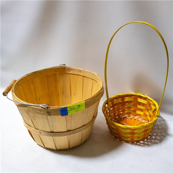 PACK OF 2 BASKET FOR EASTER DECORATION