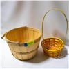Image 1 : PACK OF 2 BASKET FOR EASTER DECORATION