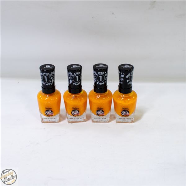 LOT OF 4 NEW NAIL POLISH