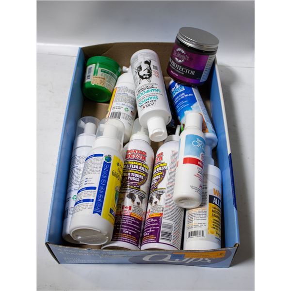 BAILIFF SEIZED: LOT OF VARIOUS BRAND PET CLEANING