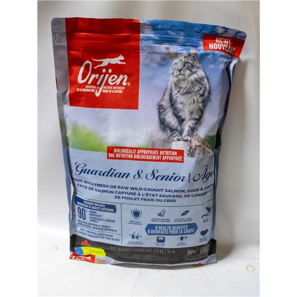 BAILIFF SEIZED 10LB ORIJEN GUARDIAN &