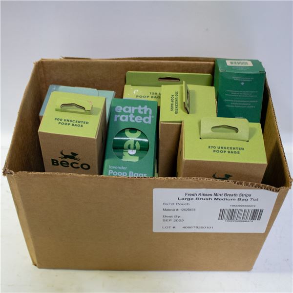 BAILIFF SEIZED: LOT OF DOGGY POOP BAGS