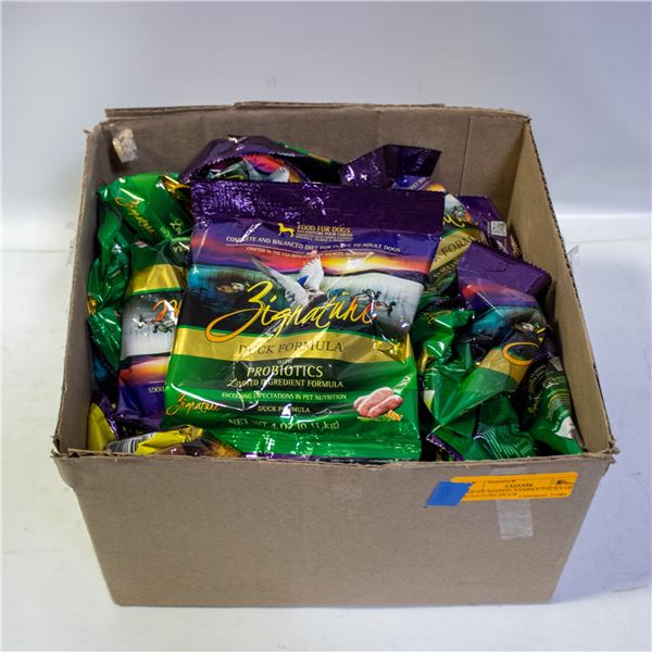 BAILIFF SEIZED: SAMPLE PACKS OF SIGNATURE DUCK