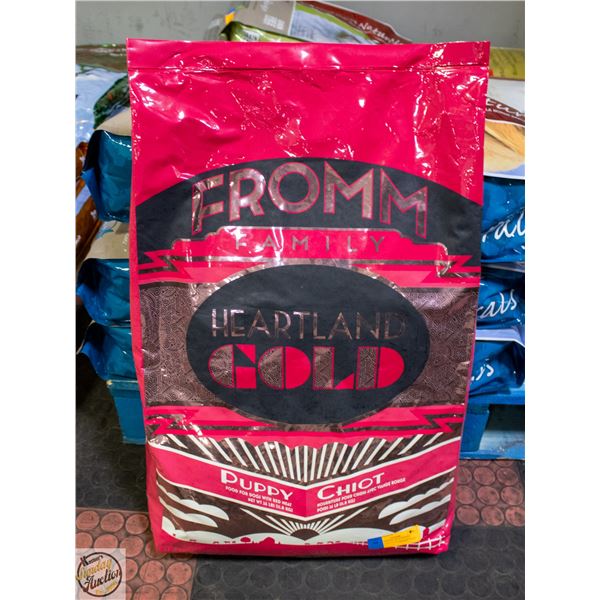 BAILIFF SEIZED: 26LB FROMM HEARTLAND GOLD PUPPY