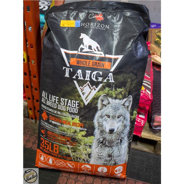 BAILIFF SEIZED: 35LB HORIZON TAIGA WHOLE GRAIN