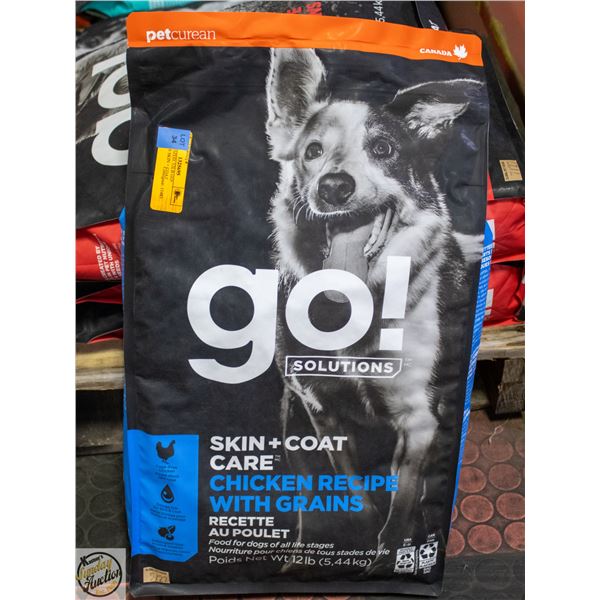 BAILIFF SEIZED: 12LB GO! SOLUTIONS SKIN + COAT