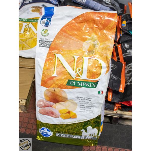 BAILIFF SEIZED: 26.5LB N&D PUMPKIN AND APPLE