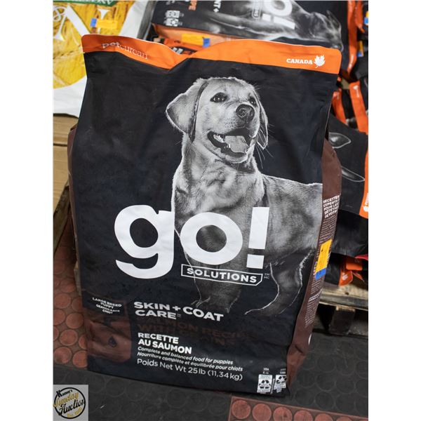 BAILIFF SEIZED: 25LB GO! SOLUTIONS SKIN AND COAT