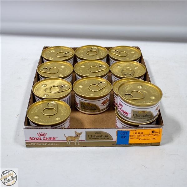 BAILIFF SEIZED: 12PK ROYAL CANIN ADULT CHIHUAHUA