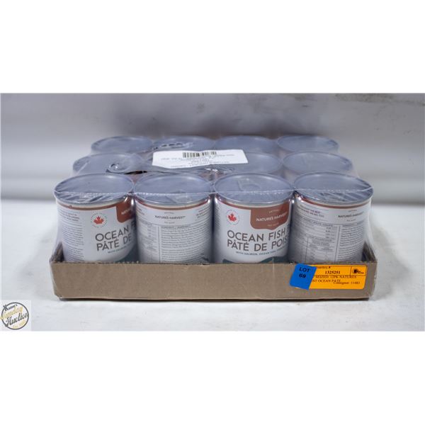BAILIFF SEIZED: 12PK NATURES HARVEST OCEAN PATE