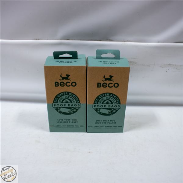 BAILIFF SEIZED: LOT OF COMPOSTABLE POOP BAGS