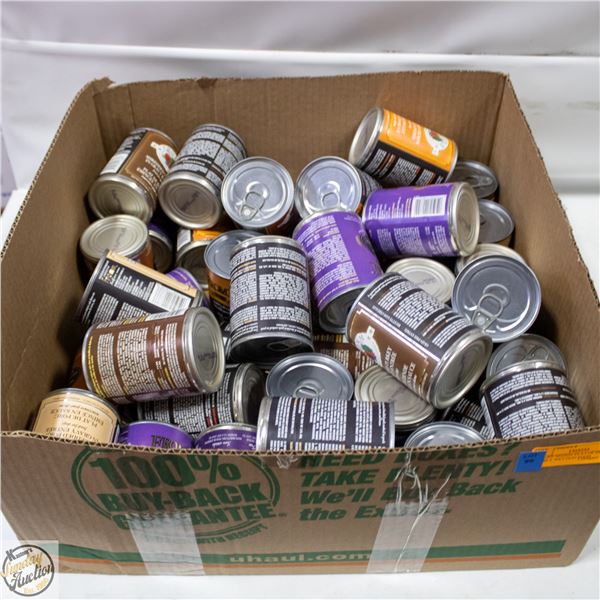BAILIFF SEIZED: FLAT OF FROMM FAMILY WET DOG FOOD