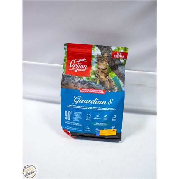 BAILIFF SEIZED: 4LB ORIJEN GUARDIAN 8 CAT FOOD
