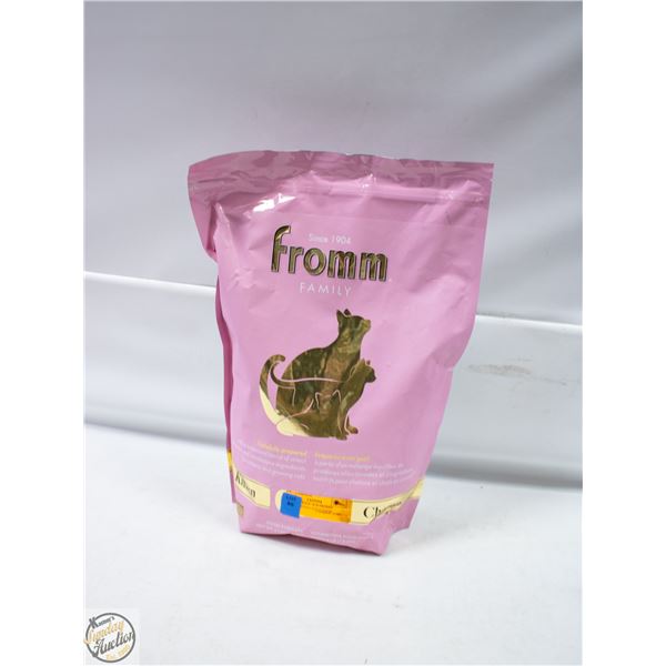 BAILIFF SEIZED: 4LB FROMM FAMILY KITTEN GOLD FOOD