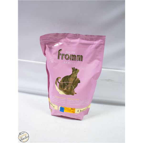 BAILIFF SEIZED: 4LB FROMM FAMILY KITTEN GOLD FOOD