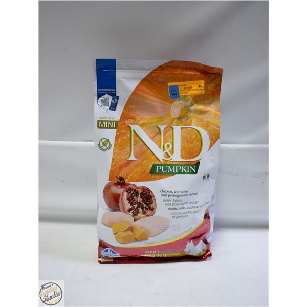 BAILIFF SEIZED: N&D MINI PUMPKIN ADULT MINI DOG