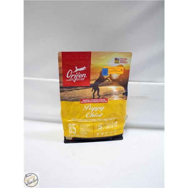 BAILIFF SEIZED: 4.4LB ORIJEN PUPPY DOG FOOD
