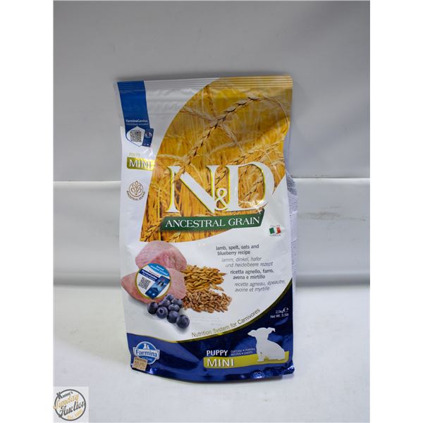 BAILIFF SEIZED: N&D ANCESTRAL GRAINS PUPPY MINI