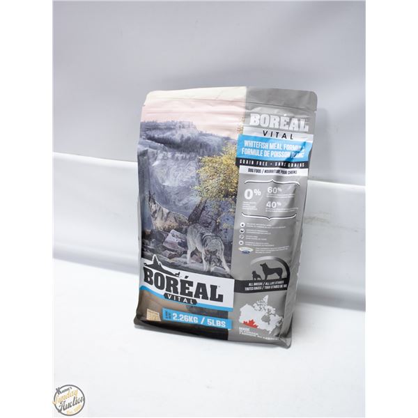 BAILIFF SEIZED: 5LB BOREAL VITAL WHITEFISH MEAL
