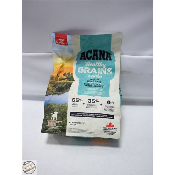 BAILIFF SEIZED: 4LB ACANA PUPPY SEA & FARM DRY