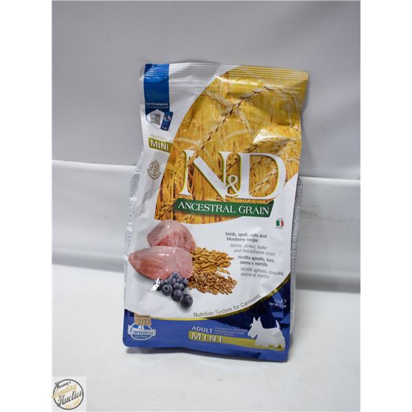 BAILIFF SEIZED: N&D ANCESTRAL GRAINS ADULT MINI