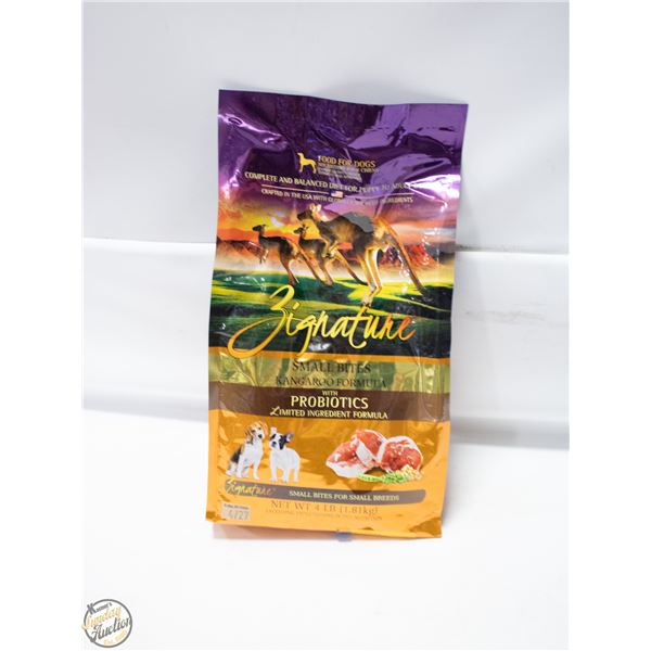 BAILIFF SEIZED: 4LB SIGNATURE SMALL BITES WITH
