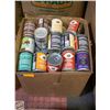 Image 1 : BAILIFF SEIZED: LARGE BOX OF ASSORTED BRAND CANNED