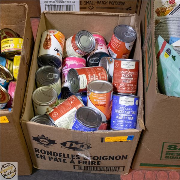 BAILIFF SEIZED: LARGE BOX OF ASSORTED BRAND WET