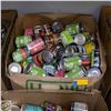 Image 1 : BAILIFF SEIZED: LARGE BOX OF ASSORTED BRAND CANNED