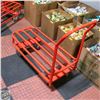 Image 1 : BAILIFF SEIZED: RED COMMERCIAL INVENTORY CART