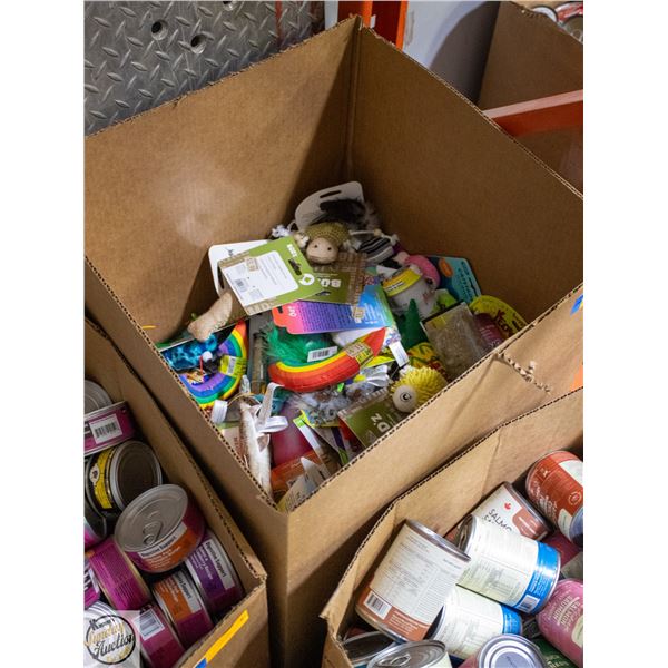 BAILIFF SEIZED: LARGE BOX OF CAT TOYS
