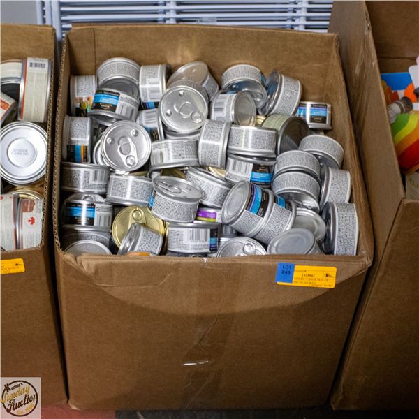 BAILIFF SEIZED: LARGE BOX OF PURINA PRO PLAN WET
