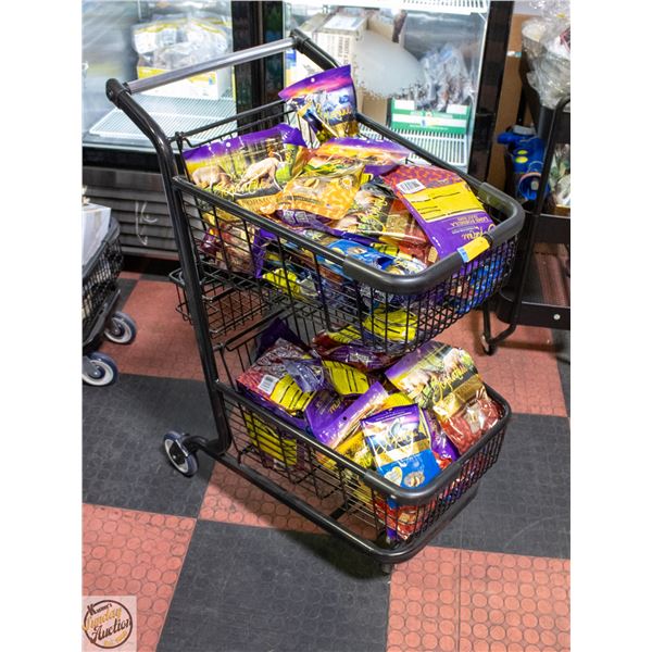 BAILIFF SEIZED: SHOPPING CART OF FILLED WITH PET
