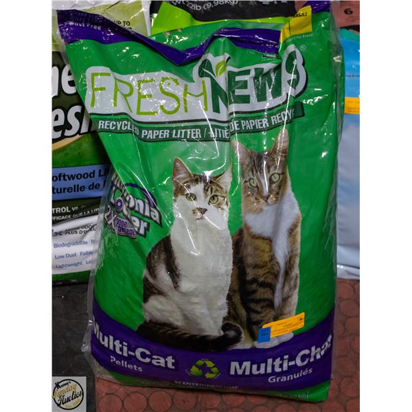 BAILIFF SEIZED: 25LB FRESH NEWS RECYCLED PAPER
