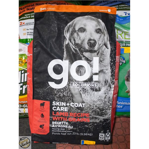 BAILIFF SEIZED: 22LB GO! SOLUTIONS SKIN/COAT CARE