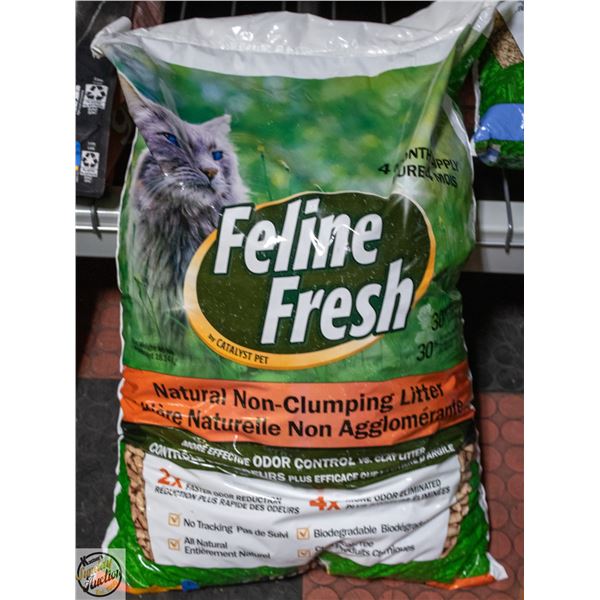 BAILIFF SEIZED: 40LB FELINE FRESH NATURAL NON