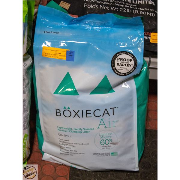 BAILIFF SEIZED: 11.5LBS BOXIE CAT AIR LIGHTWEIGHT