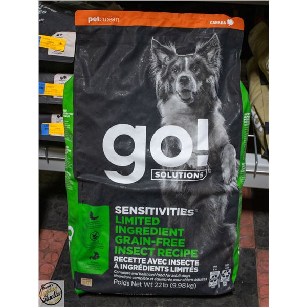 BAILIFF SEIZED: 22LB GO! SOLUTIONS SENSITIVITIES